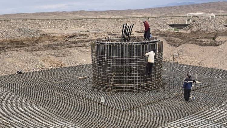 В КР впервые построят ветроэлектростанцию — в Балыкчы залили фундамент первого объекта изображение публикации