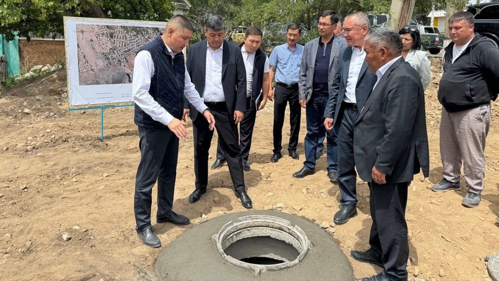 Строительство нового магистрального водопровода в Чолпон-Ате завершено на 98% изображение публикации