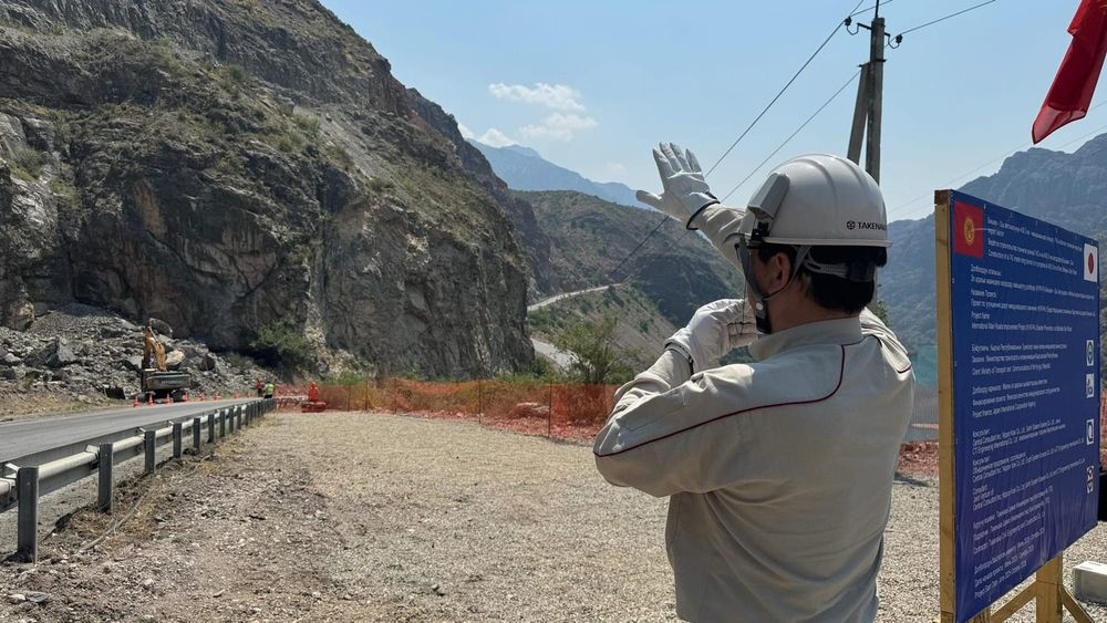 На трассе Бишкек – Ош начато строительство 750‑метрового тоннеля при поддержке JICA изображение публикации