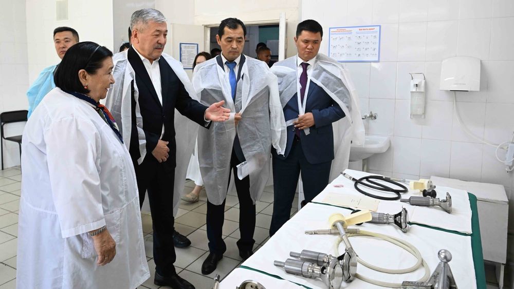 Касымалиев назвал оборудование ожогового центра «дореволюционным» и потребовал его срочно модернизировать изображение публикации