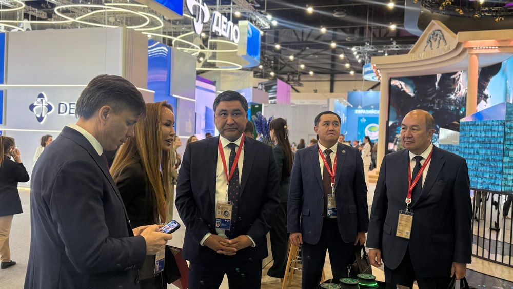 Алюминий, дороги, химия — Амангельдиев обсудил инвестпроекты на форуме в Питере изображение публикации