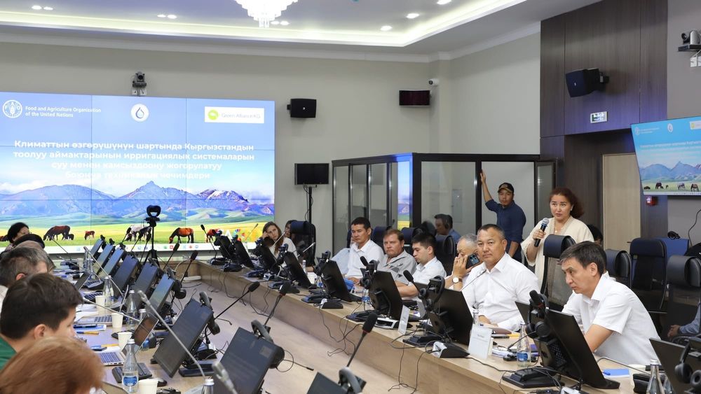 ФАО ООН предложила строить в КР искусственные ледники для полива в засуху изображение публикации