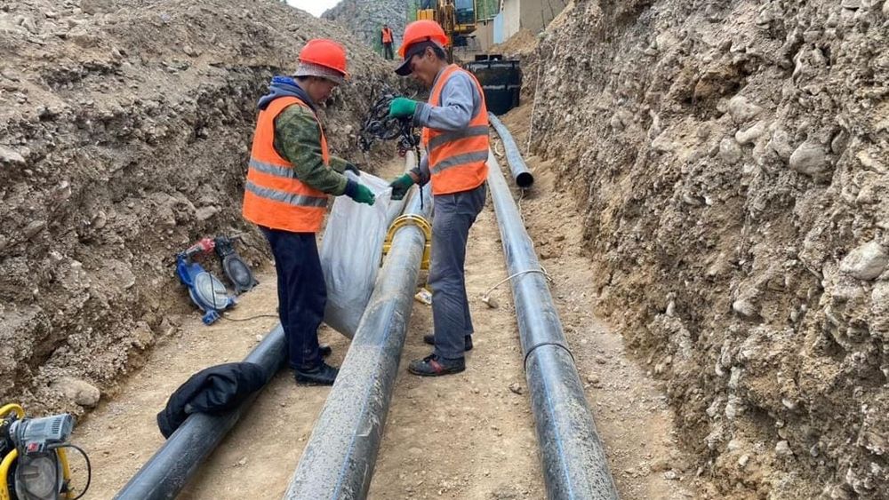 В 18 селах Баткенской и Таласской областях построили системы питьевого водоснабжения изображение публикации
