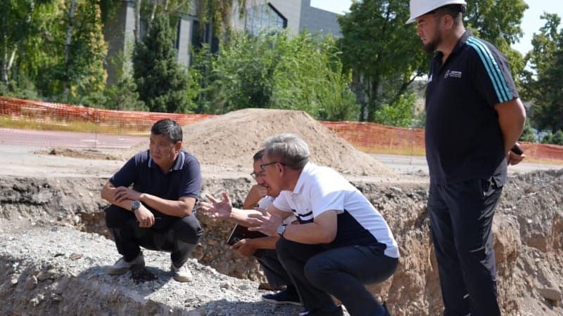 «Бишкектеплосети» поручено ускорить реконструкцию теплосети на улице Фрунзе изображение публикации