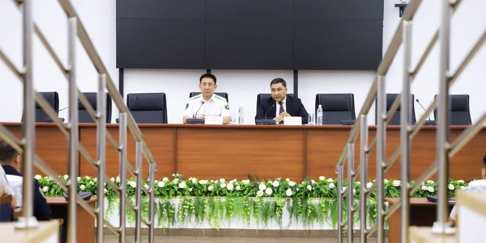 Алмаза Салиева представили коллективу Таможенной службы после переназначения изображение публикации