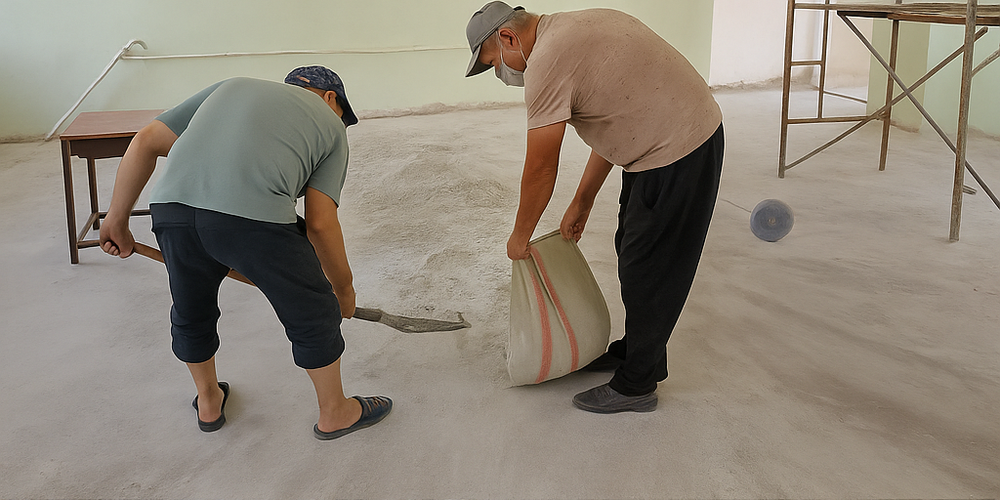 В преддверии нового учебного года в Бишкеке обновляют школу №56 изображение публикации