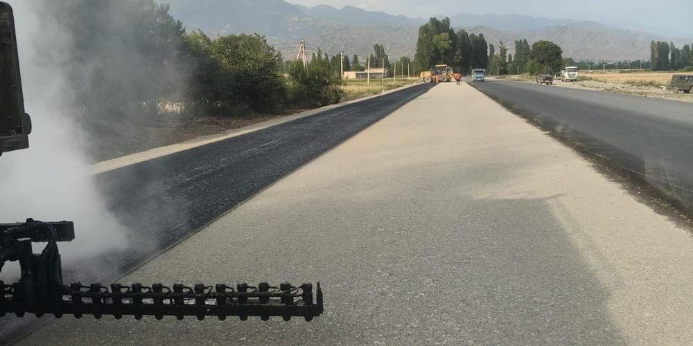 В Минтрансе рассказали, как идет строительство дороги Корумду – Балбай-Баатыр на Иссык-Куле изображение публикации