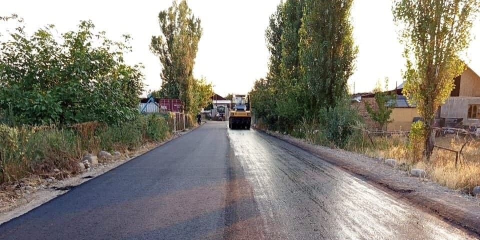 В Чуйской области завершен ремонт участка дороги между селами Таш-Добо и Чокморов изображение публикации