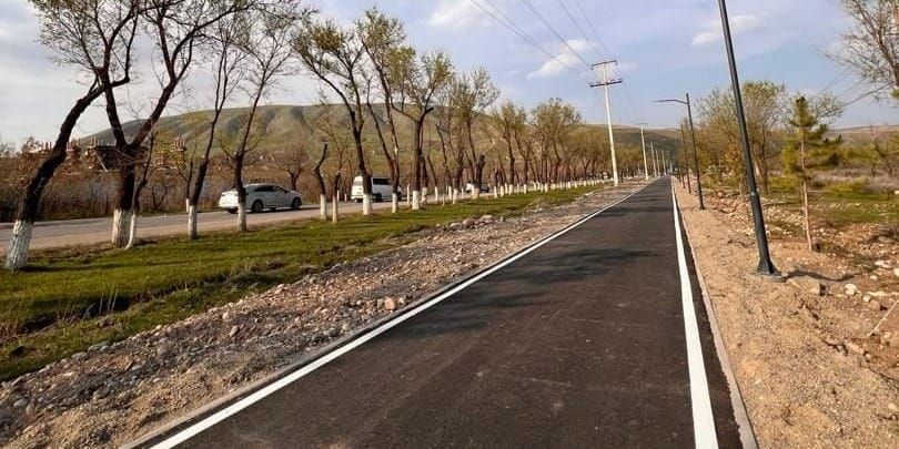 Продолжается строительство велодорожки от Байтика до Кашка-Суу изображение публикации