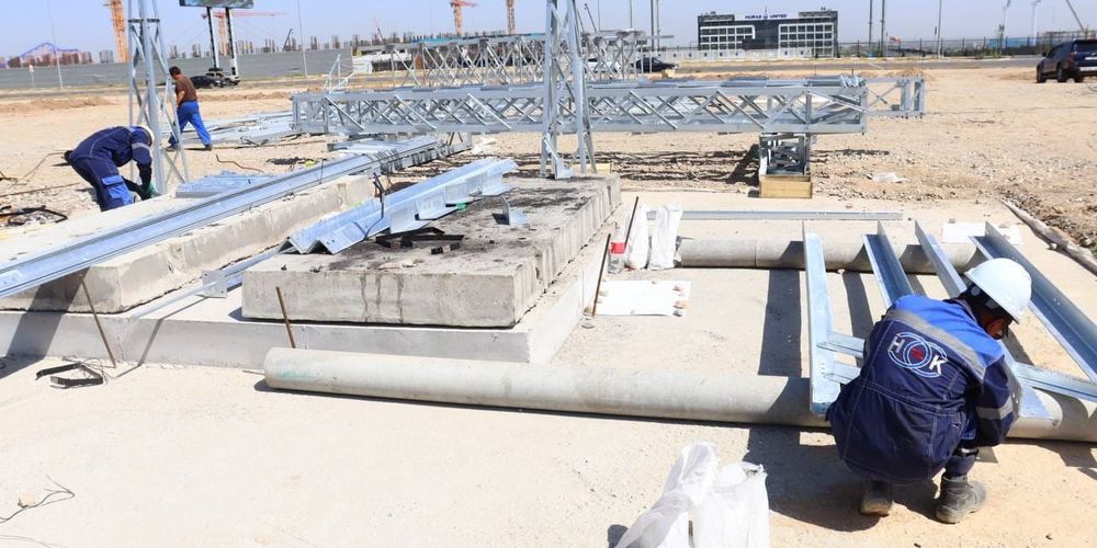 В НЭСК показали, как строят подстанцию «Мурас» на юго-западе Бишкека изображение публикации