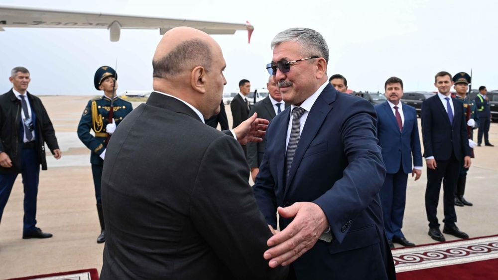 Глава правительства РФ  прибыл в Кыргызстан с официальным визитом изображение публикации