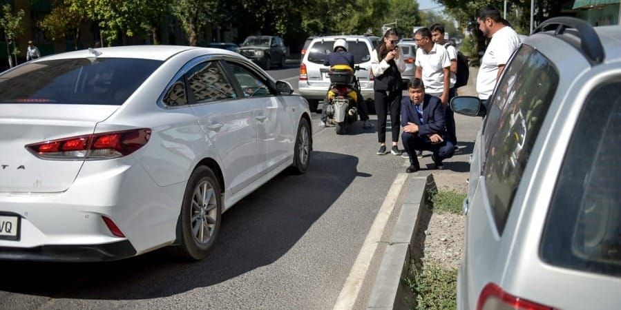 Мэр Бишкека поручил отремонтировать участок на улице Горького изображение публикации