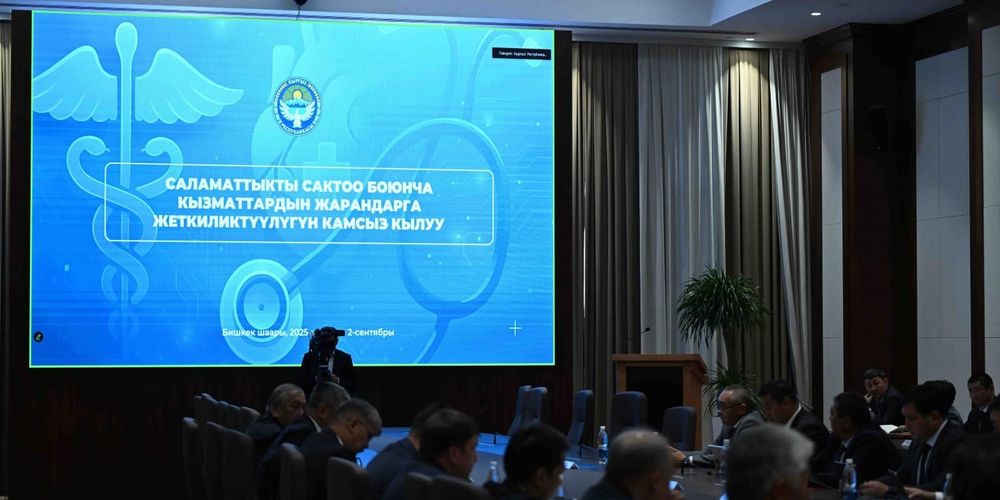 В Кыргызстане в течение 100 дней внедрят сервис для информирования о бесплатных медуслугах изображение публикации