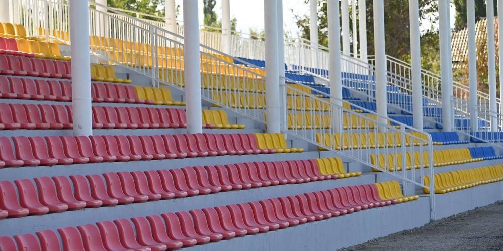 Ремонт центрального стадиона Сокулукского района завершен на 95% изображение публикации