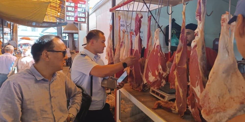 В Кара-Суу продавцов мяса оштрафовали за завышенные цены изображение публикации