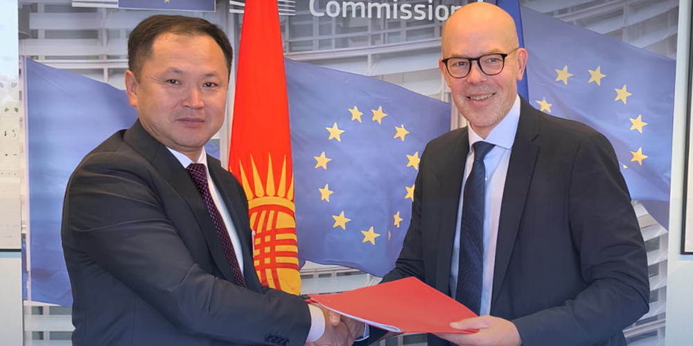 КР и Евросоюз подписали грантовое соглашение на €17 млн — деньги направят на водные реформы изображение публикации