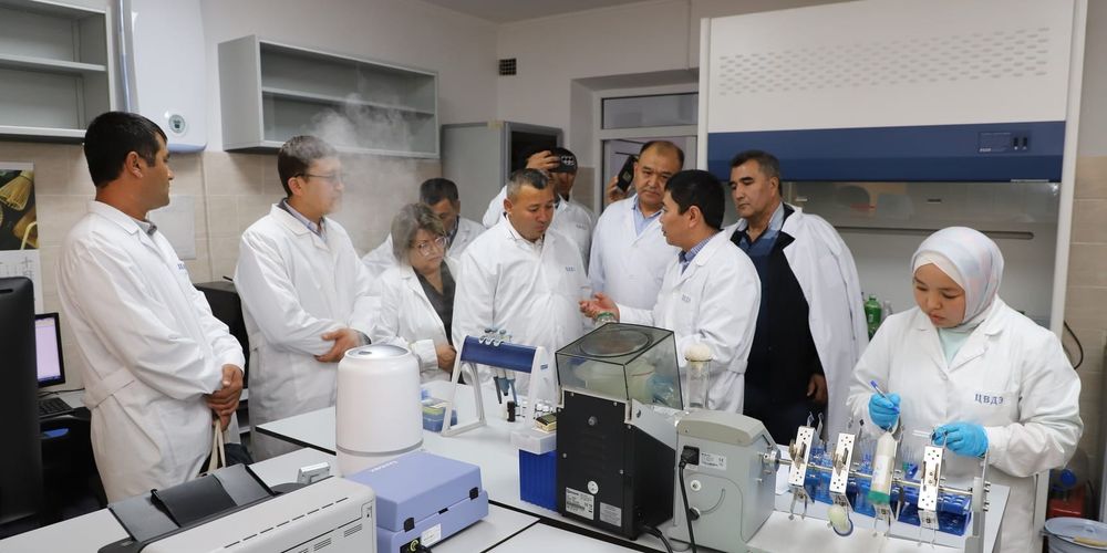 Кыргызстан для обмена опытом посетили ветеринары из Узбекистана изображение публикации