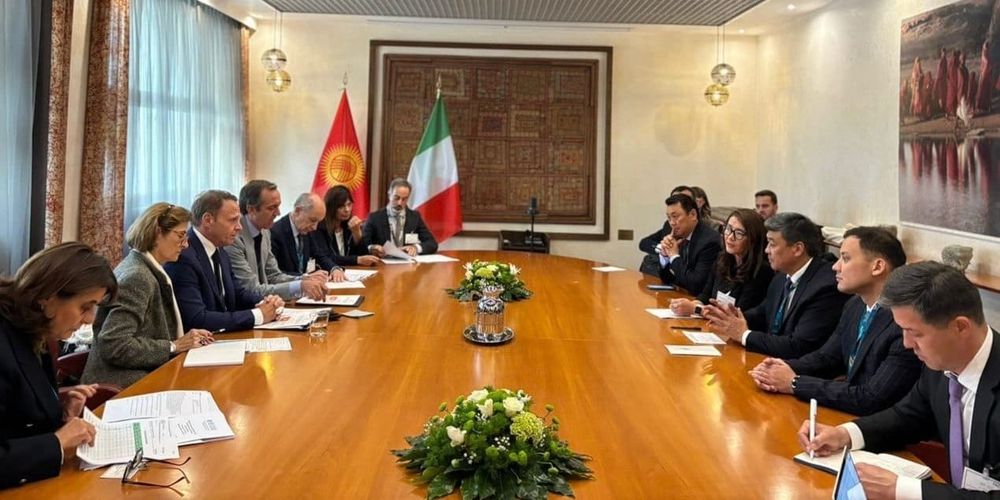 Кыргызстан и Италия налаживают агропартнерство — акцент на продбезопасности и технологиях изображение публикации