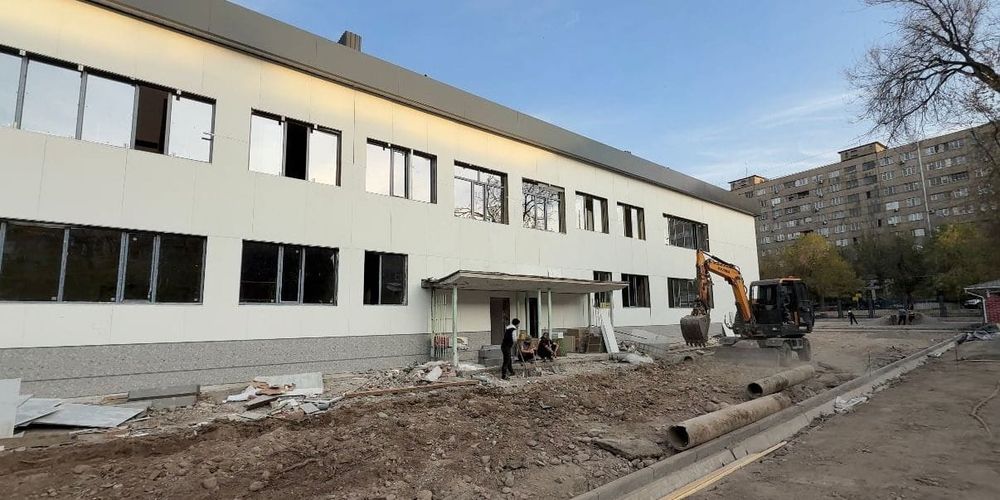 В Бишкеке завершают капремонт детсада по улице Гоголя изображение публикации