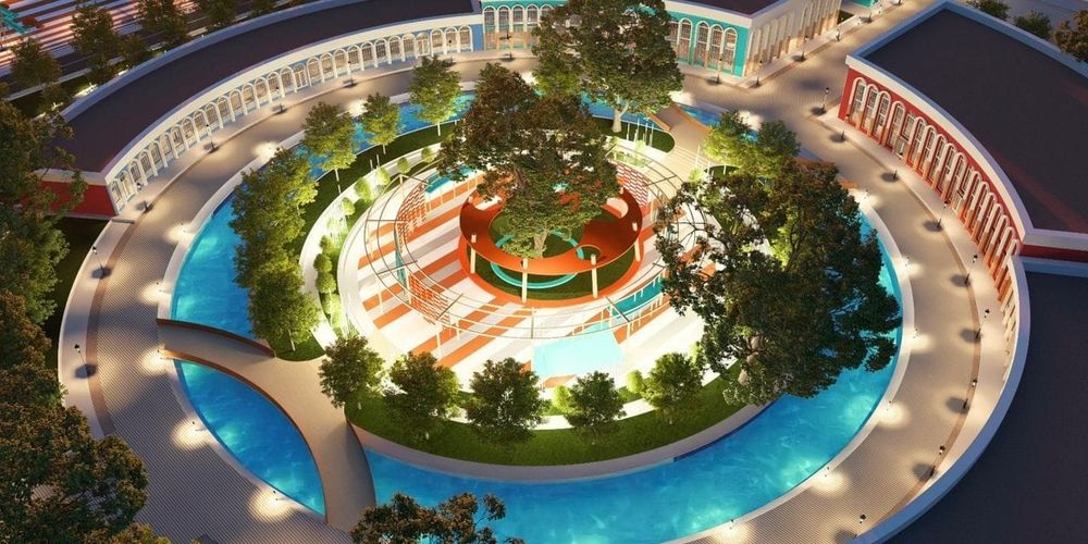 В Таласе за счет бюджета строят новый ТРЦ на 17 тысяч м² изображение публикации