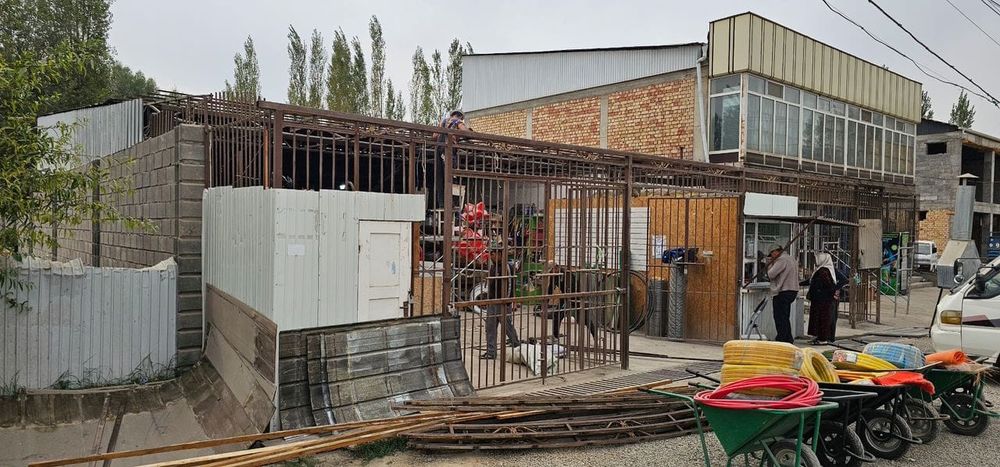 В Араванском районе начали снос построек, вышедших за красную линию изображение публикации
