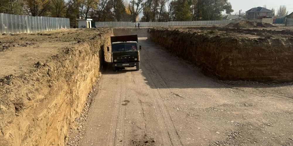 В Кочкорском районе строят новый спорткомплекс изображение публикации