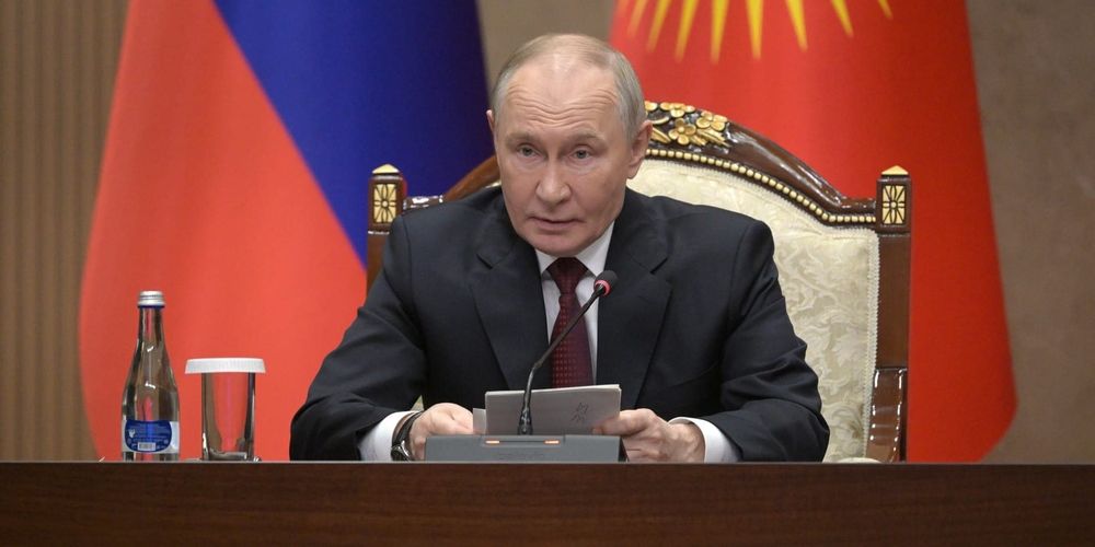 Льготное топливо, газификация и АЭС: о чем заявил Путин по итогам переговоров в Бишкеке изображение публикации