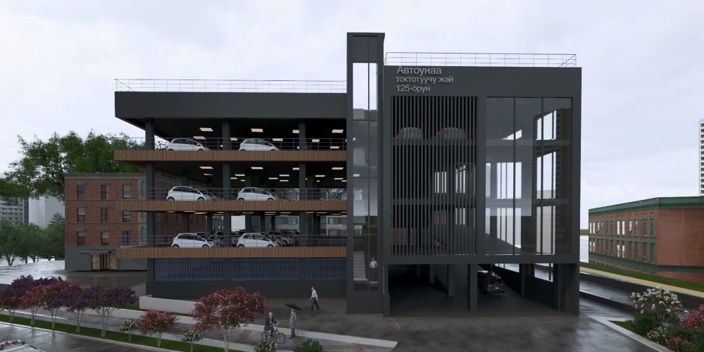 В Оше разработали эскизный проект многоэтажной автостоянки изображение публикации