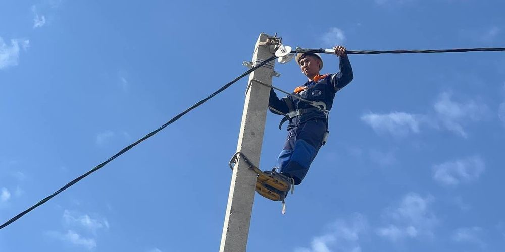 В Бишкеке заменили 87 км старых электролиний на изолированные провода изображение публикации