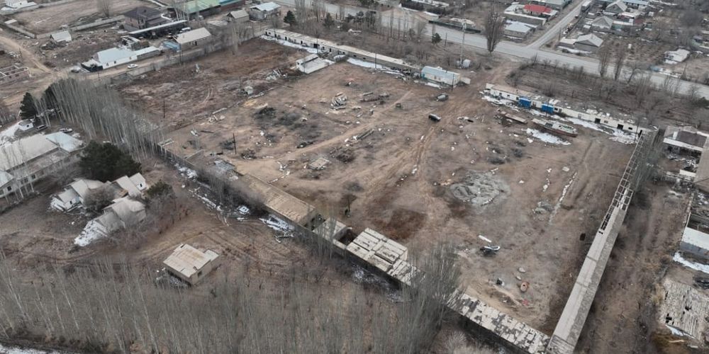 В селе Тамчы государству вернули 1.5 га территории бывшего машинного двора изображение публикации