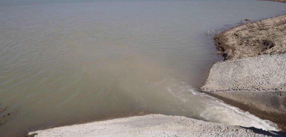 В Ысык-Атинском районе строят водохранилище на 1.8 млн м³ изображение публикации