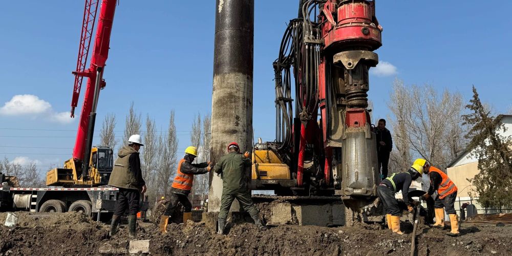 В Бишкеке применяют специальные технологии при строительстве школ изображение публикации