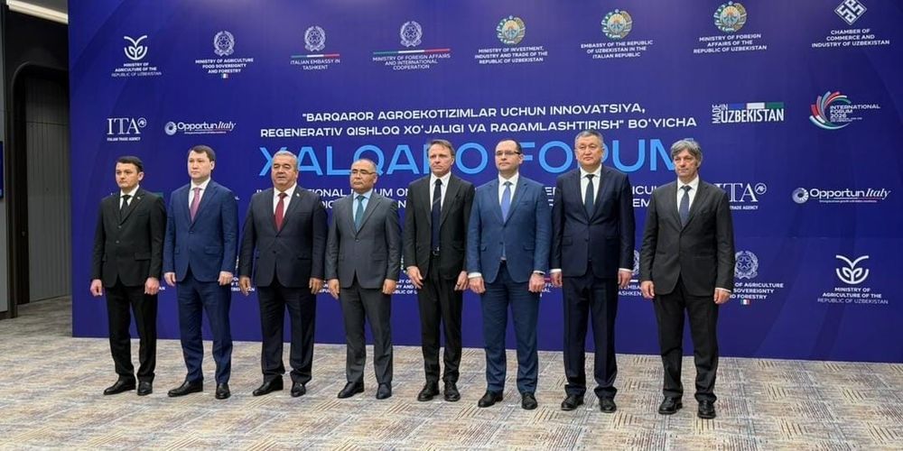 Форум «Италия — Центральная Азия — Азербайджан»: что обсуждал Минсельхоз КР в Ташкенте изображение публикации