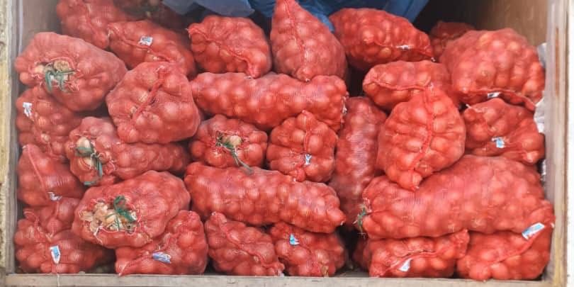 Из Казахстана в КР не пустили 25 тонн лука из-за отсутствия обязательной маркировки изображение публикации