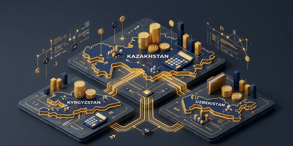Как работают налоговые режимы в Кыргызстане, Казахстане и Узбекистане — разбор изображение публикации