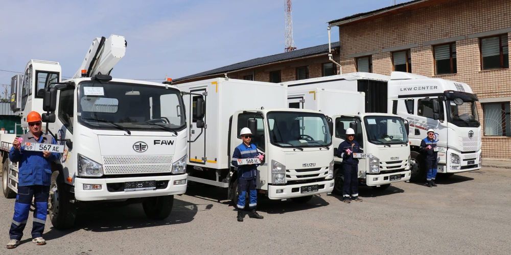 Иссык-Кульское ПЭС пополнило автопарк пятью единицами спецтехники изображение публикации