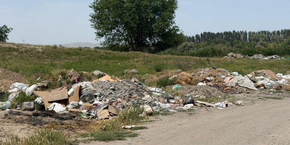 Ак-Кудукский айыл окмоту оштрафовали на 68 тысяч сомов за незаконную свалку изображение публикации