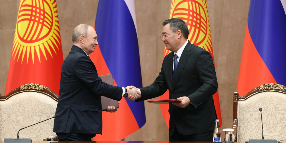 ‎Владимир Путин: Товарооборот между Россией и КР превысил $5 млрд изображение публикации
