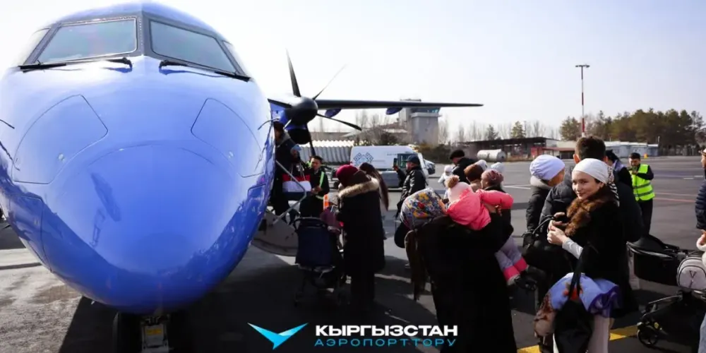 Первый рейс из Бишкека в Кербен успешно состоялся изображение публикации