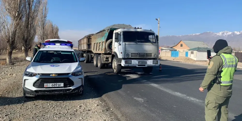 В январе проверки транспорта принесли бюджету КР почти 19 млн сомов изображение публикации