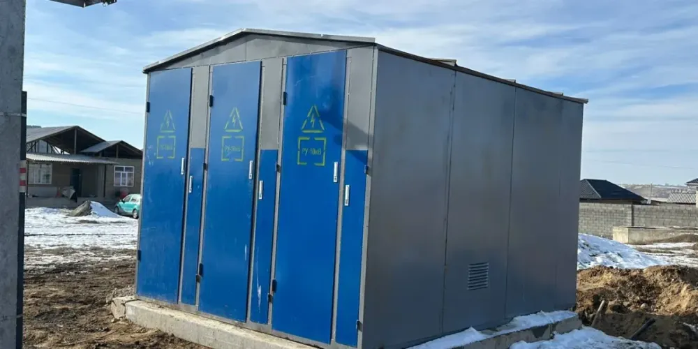 В жилмассиве Нуркожо-Ата в Бишкеке запустили новую трансформаторную подстанцию изображение публикации
