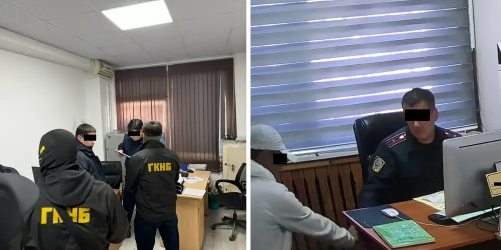 Четыре инспектора УПСМ задержаны за взяточничество в Бишкеке изображение публикации