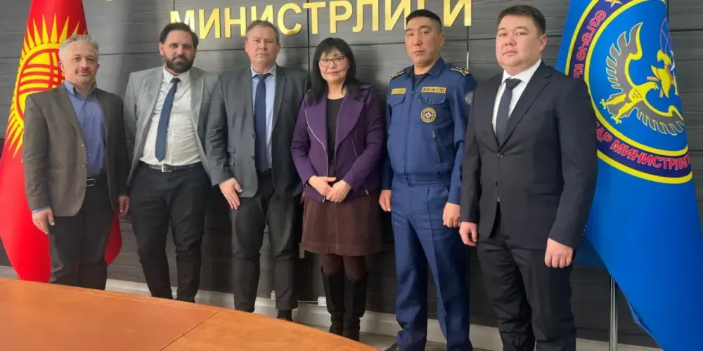Кыргызстан и Франция обсудили обмен опытом и повышение квалификации спасателей в сфере ЧС изображение публикации