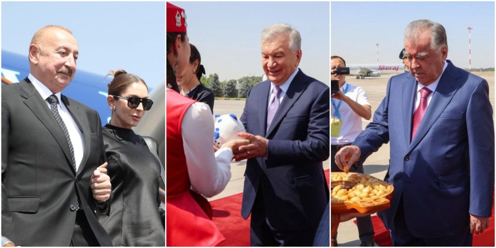 Алиев, Мирзиеев и Рахмон прибыли в Кыргызстан на саммит ШОС изображение публикации