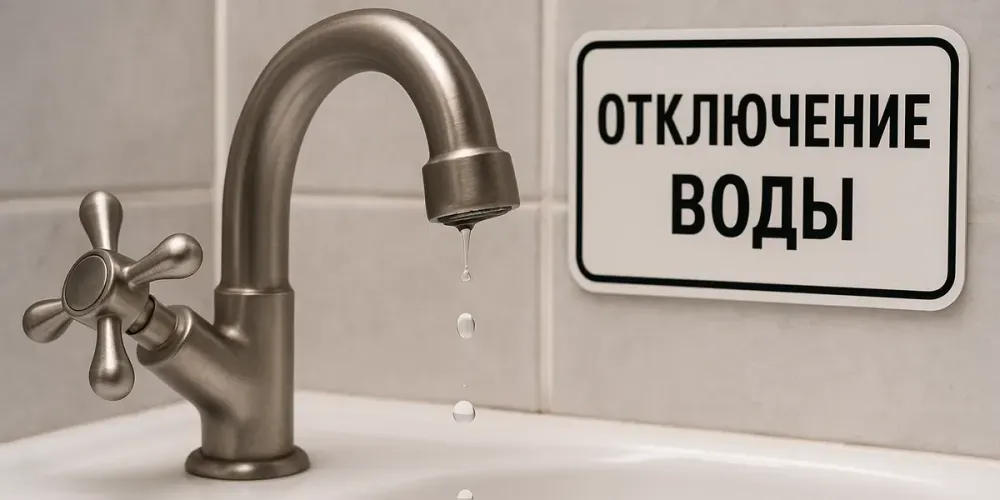 В жилмассиве Жениш в Бишкеке 17 февраля отключат воду изображение публикации