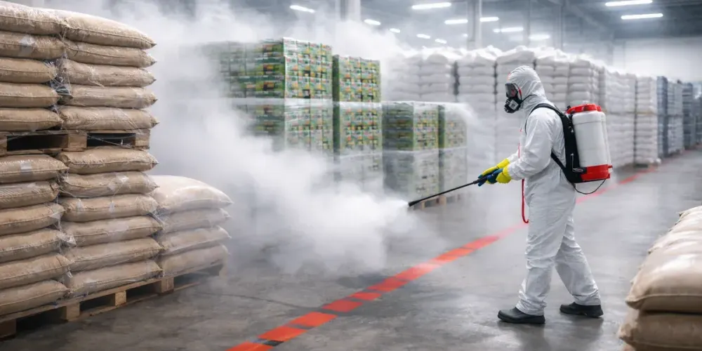 Минсельхоз обработал свыше 200 тысяч м³ продукции от вредителей изображение публикации