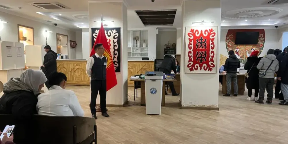Голосование кыргызстанцев за рубежом: к 16:00 свой выбор сделали 14 281 избиратель изображение публикации