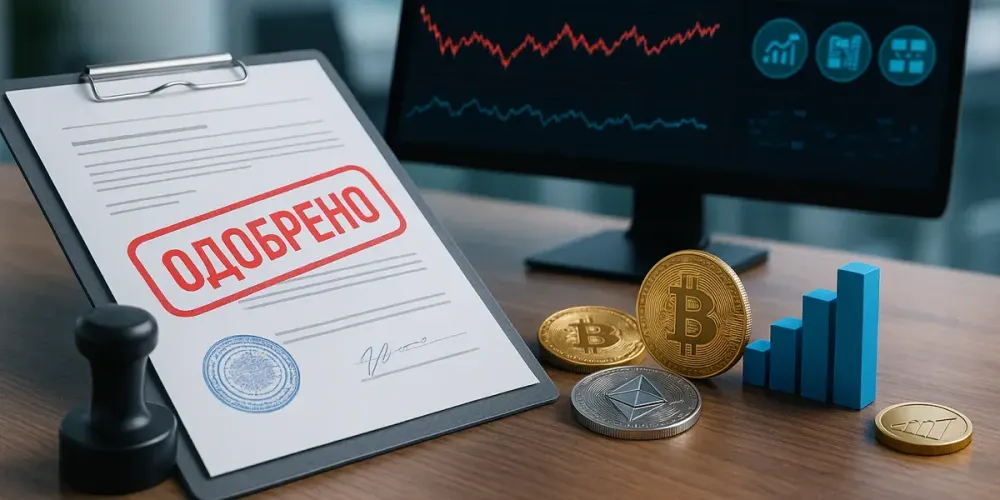 Госфиннадзор одобрил выпуск акций ряда компаний и лицензировал криптобиржи изображение публикации