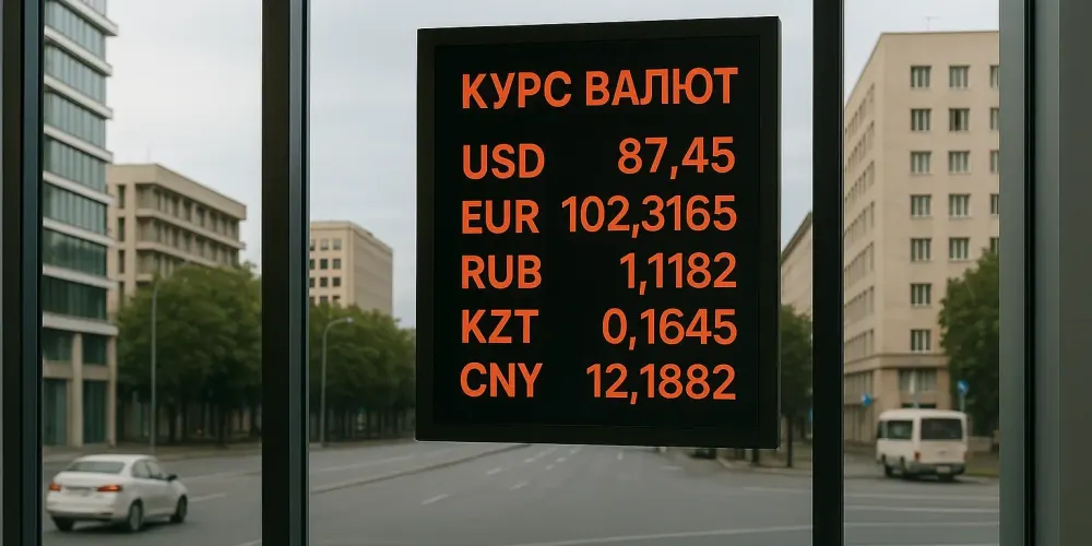 Сом уступил евро, рублю и юаню — официальный курс валют на 23 июля изображение публикации