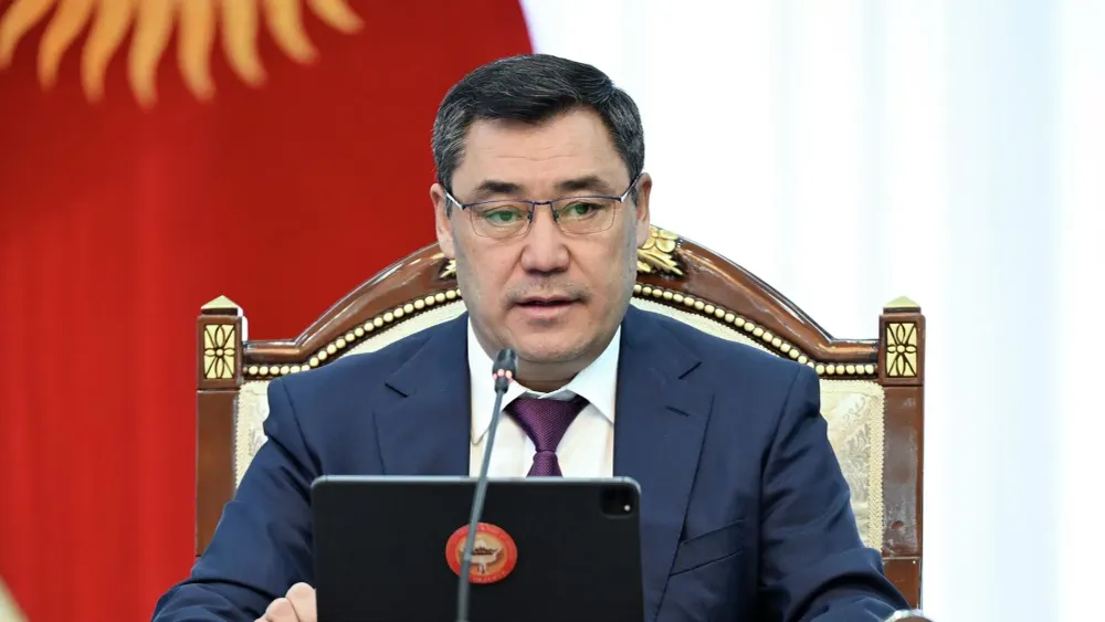 Садыр Жапаров — коррупционерам: «Кто украл — вернете в 10 раз больше и сядете» изображение публикации